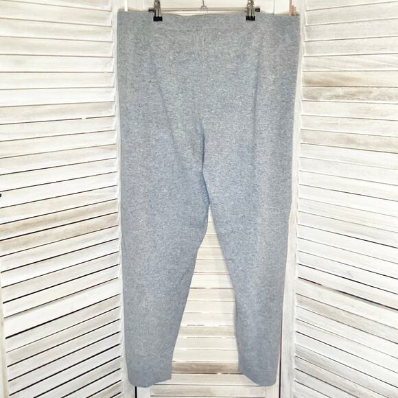 Neiman Marcus 3 Piece Heather Gray 100% Cashmere Lounge Set 1x NWT - Picture 11 of 12